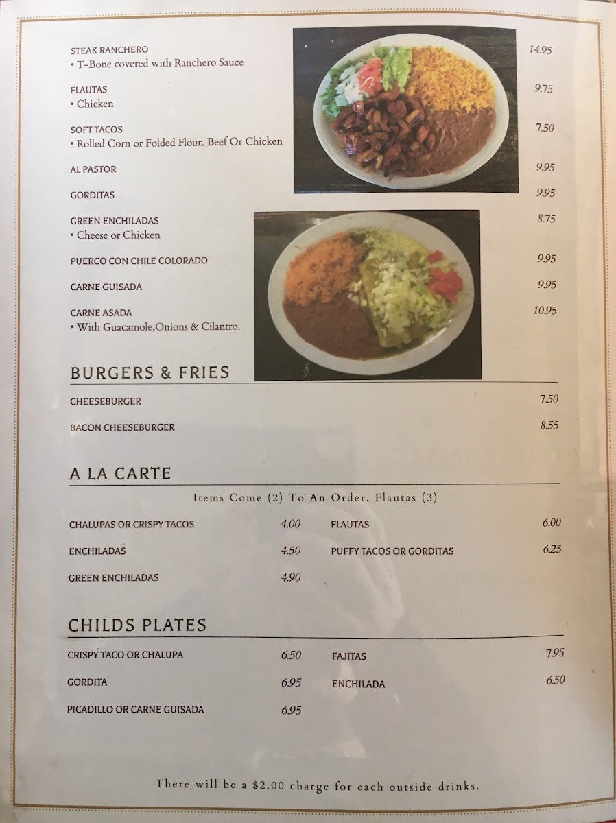 Los Jarros Menu - Image 5